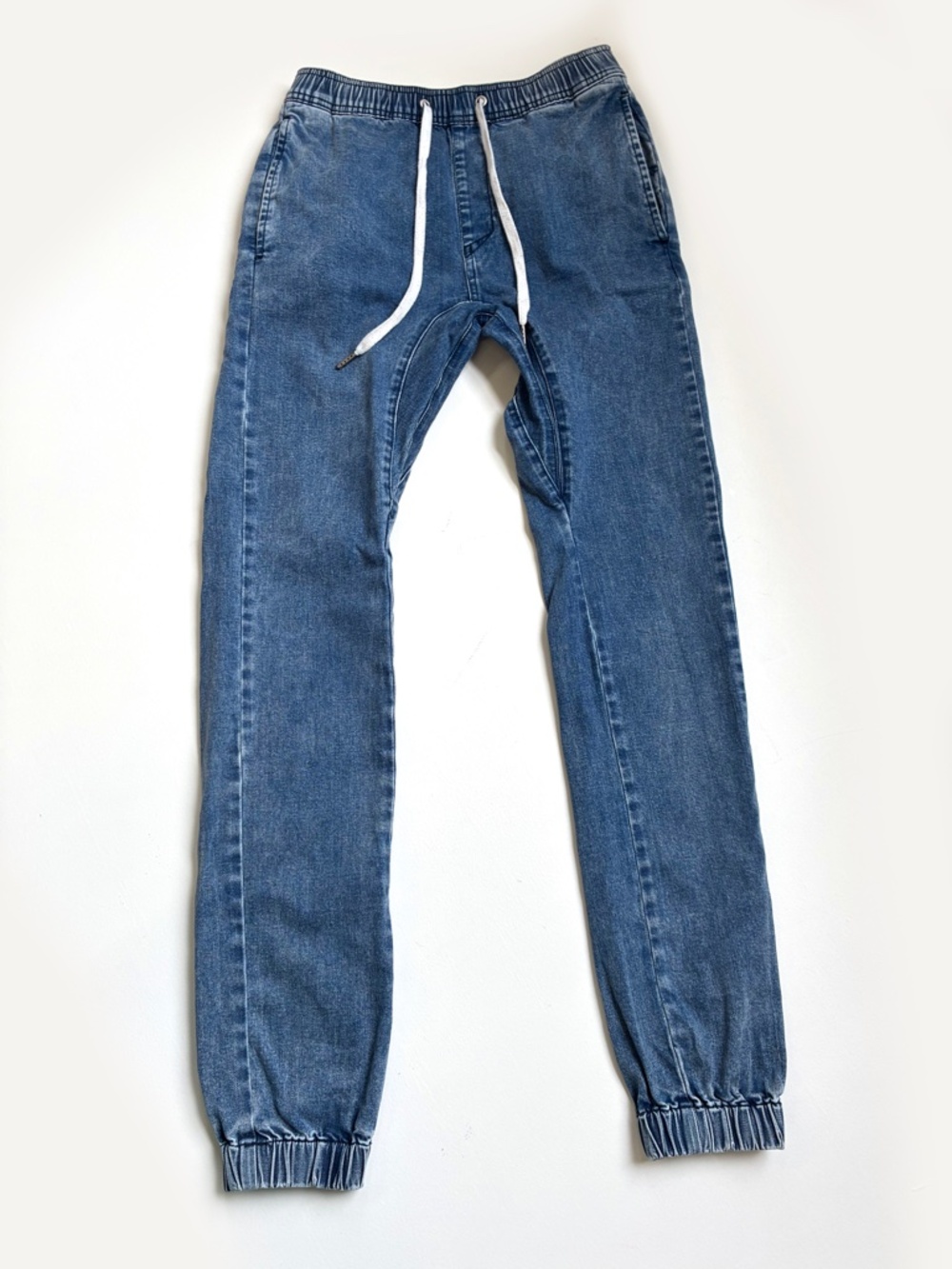 Zanerobe Sureshot Denim Joggers - Dark Blue (Size 29)